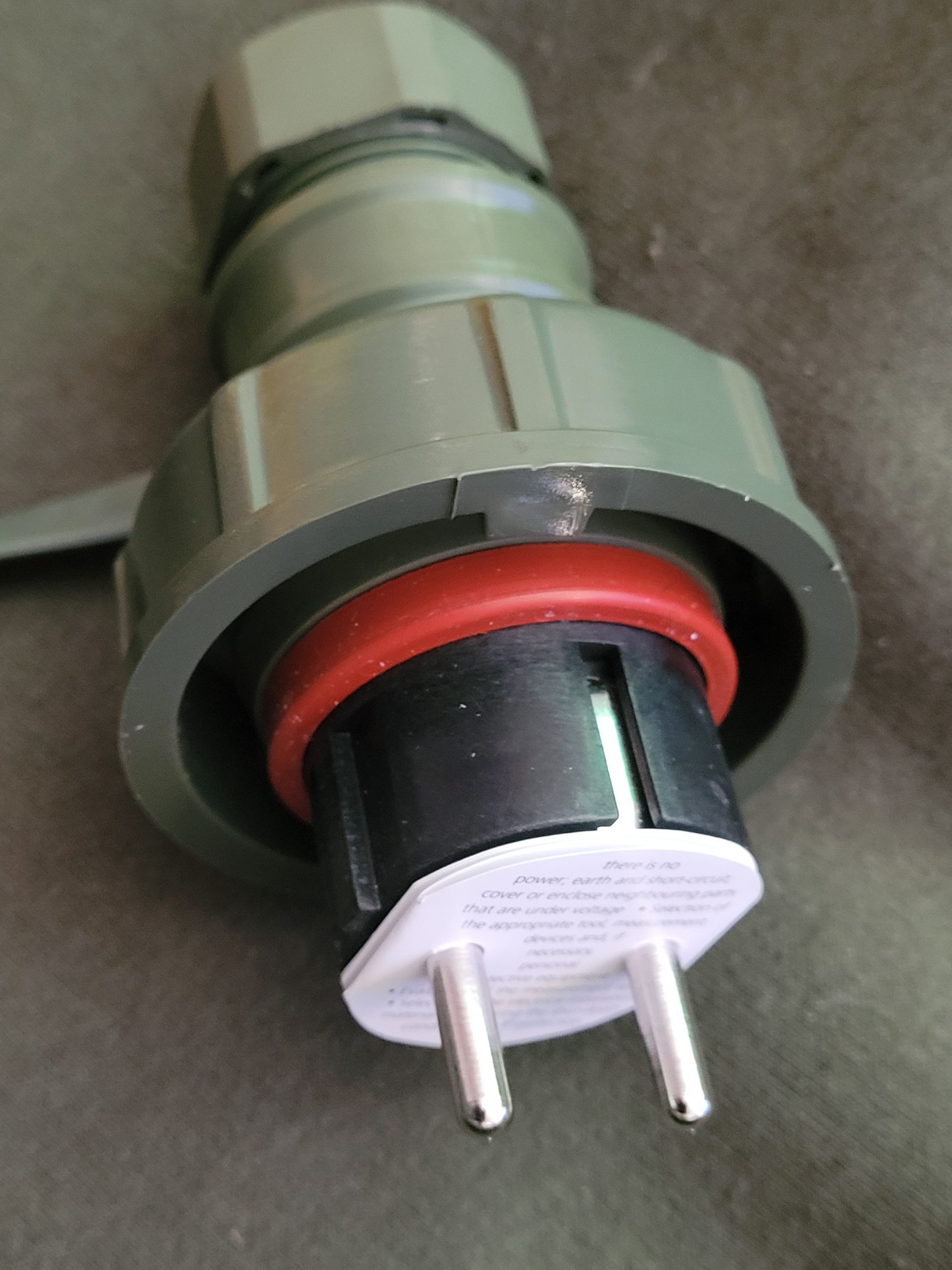 Schutzkontakt-Stecker 16A 735, 3p 230V IP68 BALS TYP 735 zoll-lager.de – Bild 5